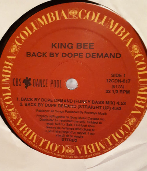 Back by Dope Demand / Feel the Flow