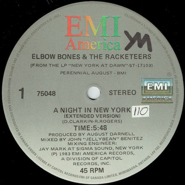 A Night In New York Elbow Bones And The Racketeers