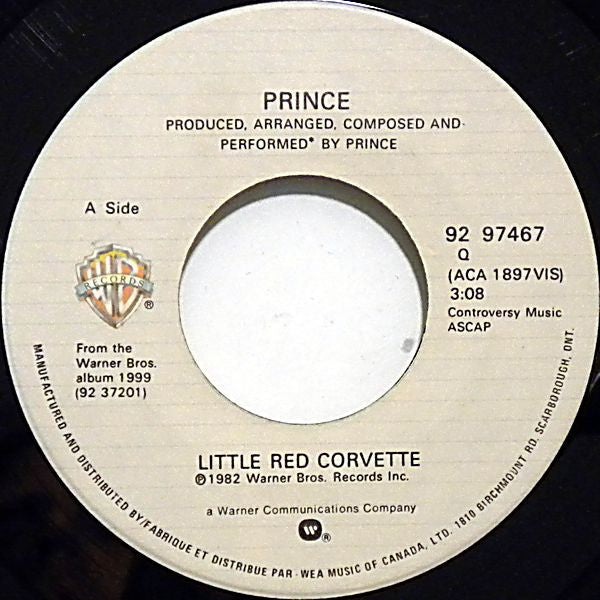 Prince - Little Red Corvette