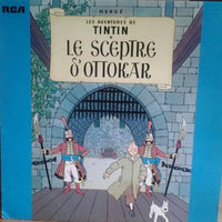 Cover image of "Les Aventures De Tintin - Le Sceptre D'Ottokar" comic book by Rectangle Triangle featuring Tintin and the story's title.