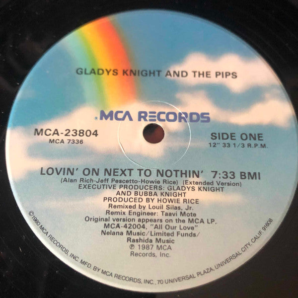Lovin' On Next To Nothin'  (12" Version) Gladys Knight And The Pips