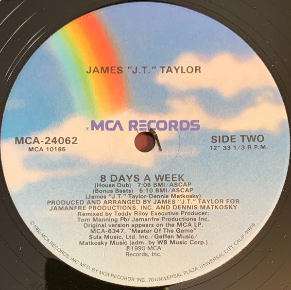 8 Days A Week J.T. Taylor