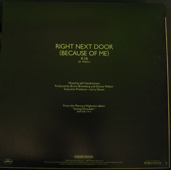 Right Next Door (Because Of Me) | Rectangle Triangle  