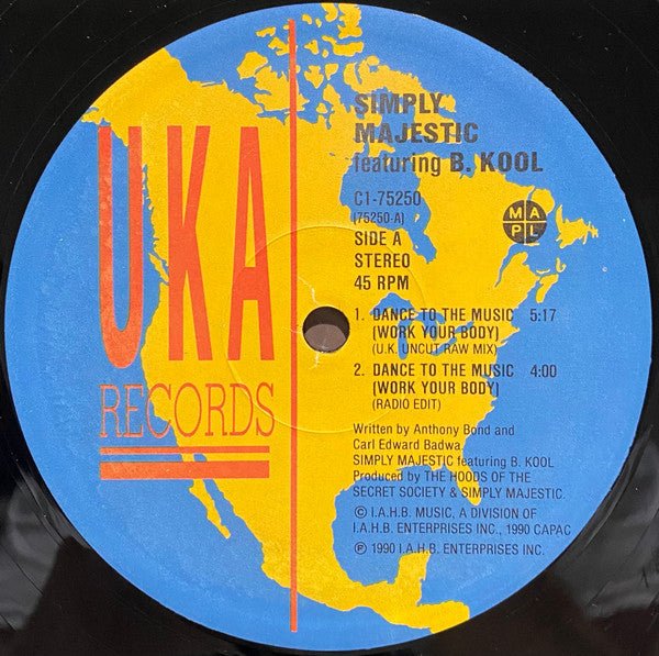 Dance To The Music (Work Your Body) Simply Majestic