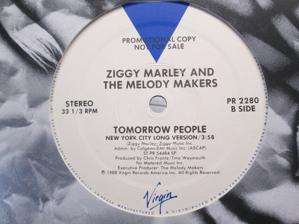 Tomorrow People Ziggy Marley And The Melody Makers