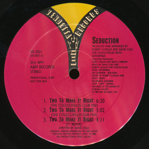 Two To Make It Right Seduction