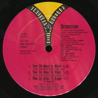 Two To Make It Right album cover by Rectangle Triangle featuring abstract geometric shapes and vibrant colors.