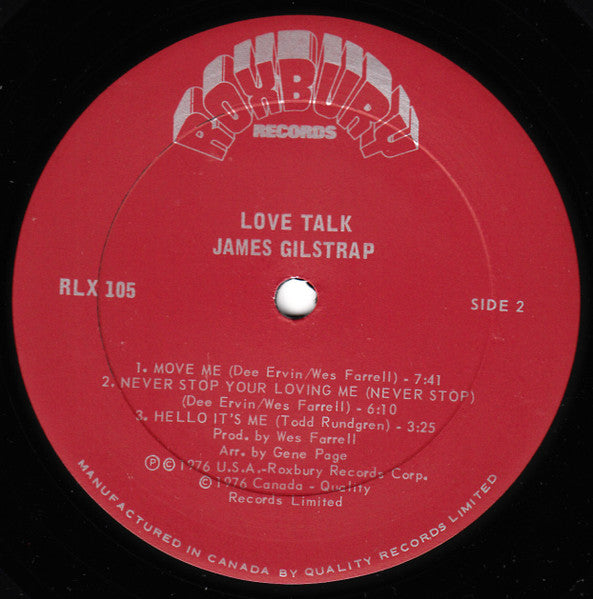 Love Talk Jim Gilstrap