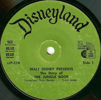 Illustration from The Jungle Book book featuring characters and jungle scene, by Rectangle Triangle.