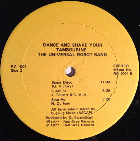 Dance And Shake Your Tambourine The Universal Robot Band