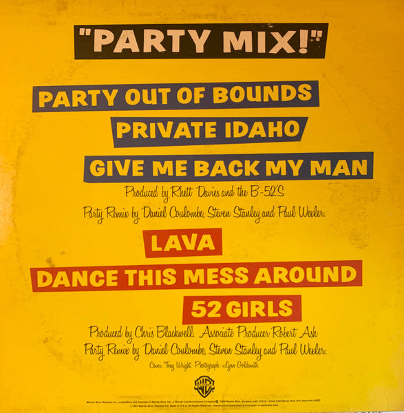 Party Mix! The B-52's