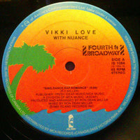 Vikki Love - Sing, Dance, Rap, Romance, 12" vinyl, on Island Records (1985)