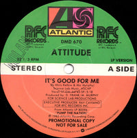 Rectangle Triangle's "It's Good For Me / Pump The Nation" album cover with abstract geometric shapes in vibrant colors.
