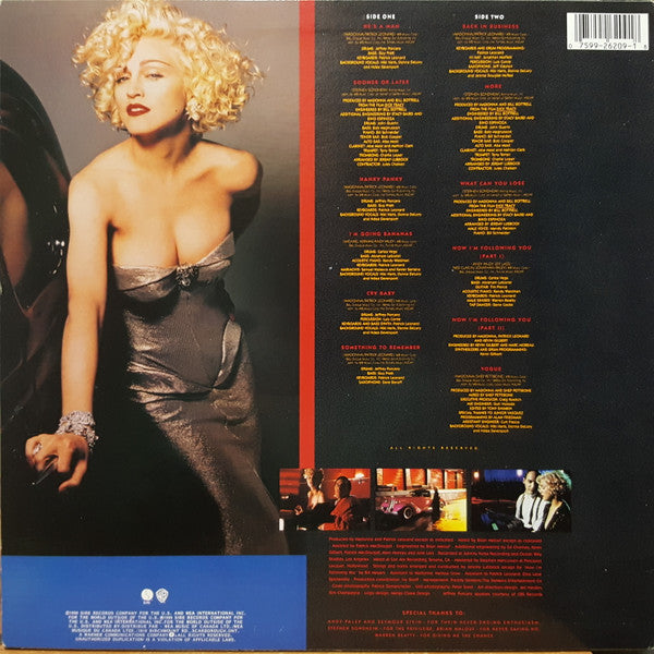 I'm Breathless - Music From And Inspired By The Film Dick Tracy Madonna