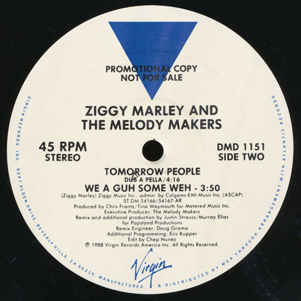 Tomorrow People Ziggy Marley And The Melody Makers
