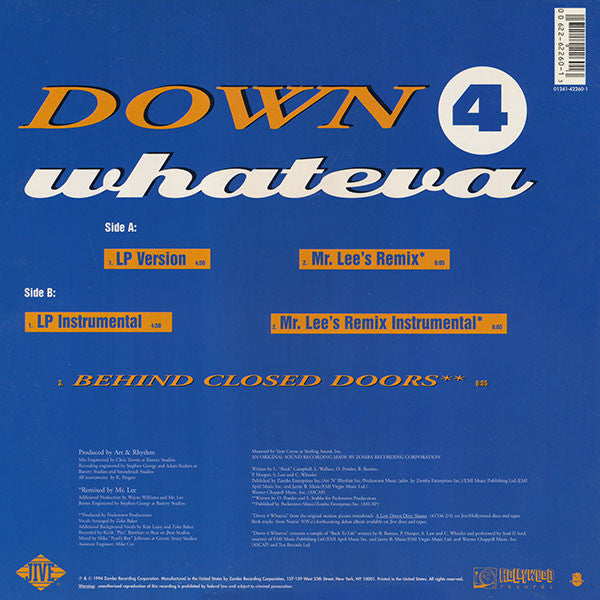 Down 4 Whateva | Rectangle Triangle