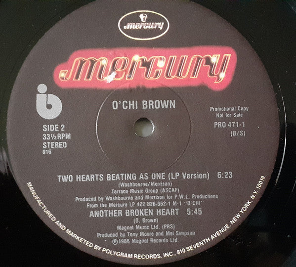 Two Hearts Beating As One O'Chi Brown