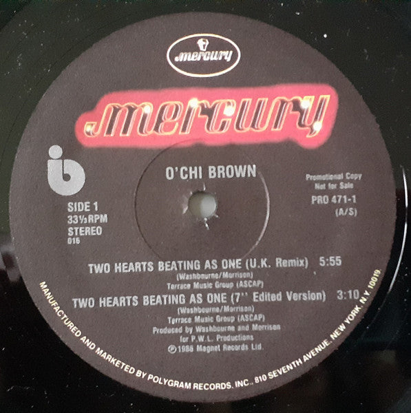 Two Hearts Beating As One O'Chi Brown