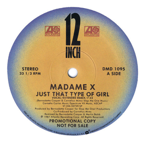 Just That Type Of Girl 2 Madame X