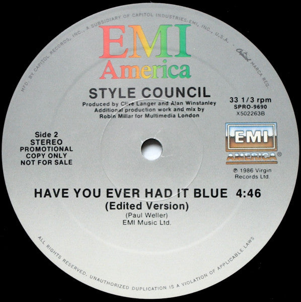 Have You Ever Had It Blue