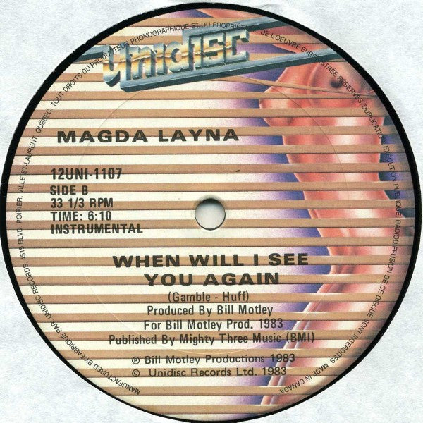 When Will I See You Again Magda Layna