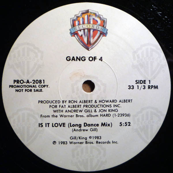 Is It Love Gang Of Four