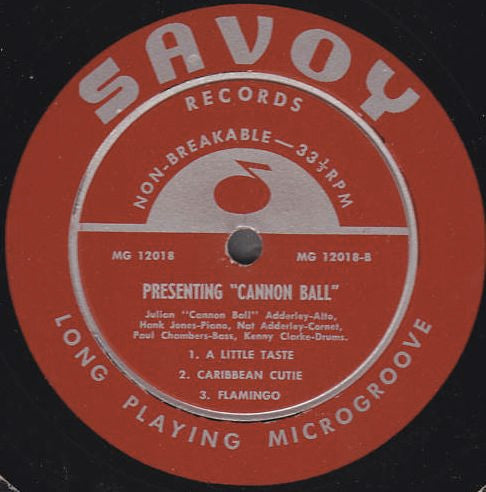 Presenting "Cannon Ball" Cannonball Adderley