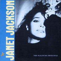 Rectangle Triangle The Pleasure Principle album cover featuring abstract geometric shapes in vibrant colors.