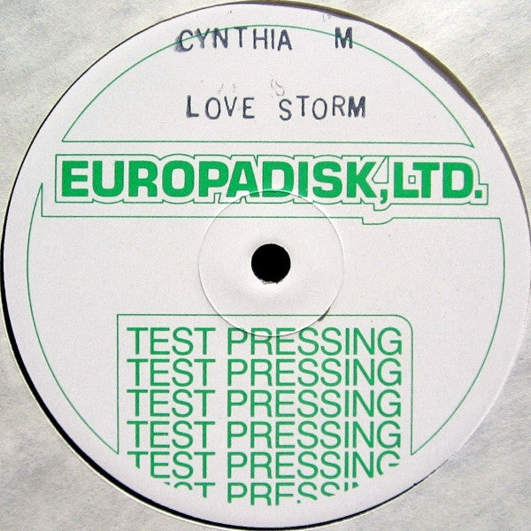 Cynthia M - Love Storm