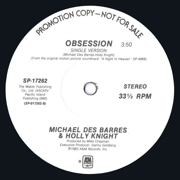 Obsession 2 Michael Des Barres,Holly Knight