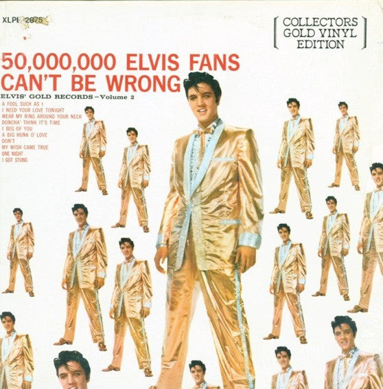 50,000,000 Elvis Fans Can't Be Wrong - Elvis' Gold Records - Volume 2 Elvis Presley