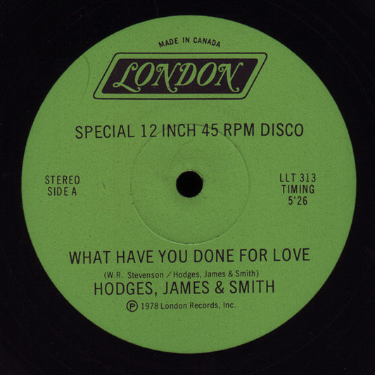 What Have You Done For Love