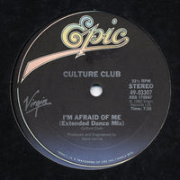 Culture Club - I'm Afraid Of Me, 12" vinyl, on Epic (1982)