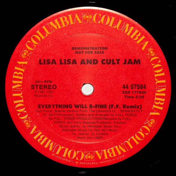 Everything Will B-Fine Lisa Lisa & Cult Jam