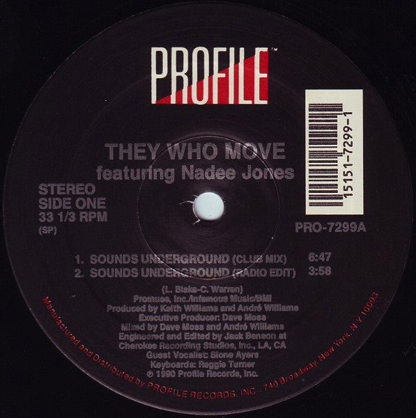 Sounds Underground They Who Move,Nadee Jones