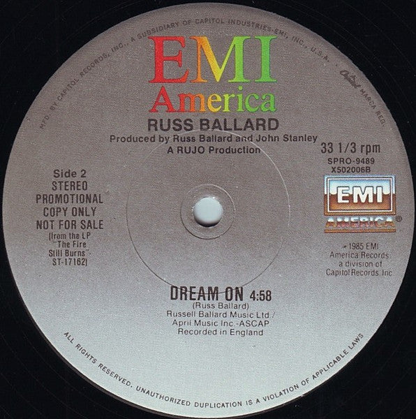 Dream On Russ Ballard