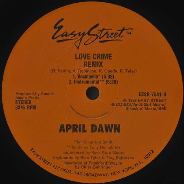 Love Crime (Remix) April Dawn