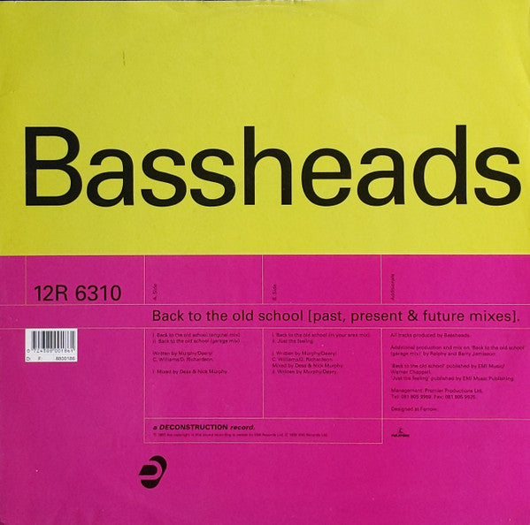 Back To The Old School Bassheads