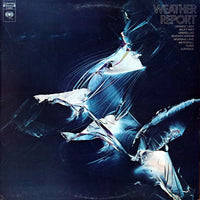 Weather Report album cover by Rectangle Triangle, featuring abstract geometric design with vibrant colors and shapes.