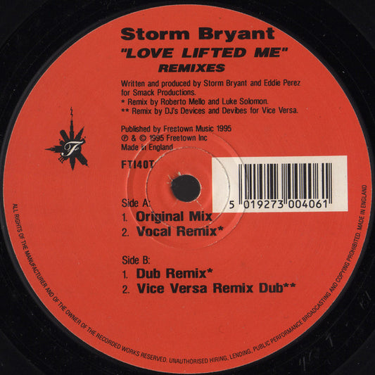 Love Lifted Me (Remixes)