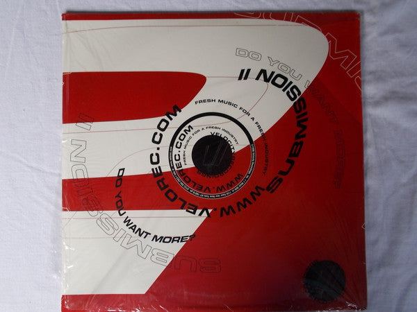 Close-up of the album cover for "Do You Want More?" by Rectangle Triangle, featuring abstract geometric artwork in vibrant colors.