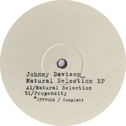 Natural Selection EP Johnny Davison