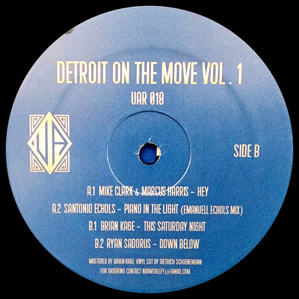 Detroit On The Move Vol. 1 Various