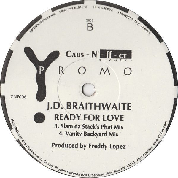 Ready For Love J.D. Braithwaite