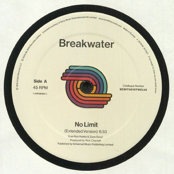 No Limit / Do It Till The Fluid Gets Hot Breakwater