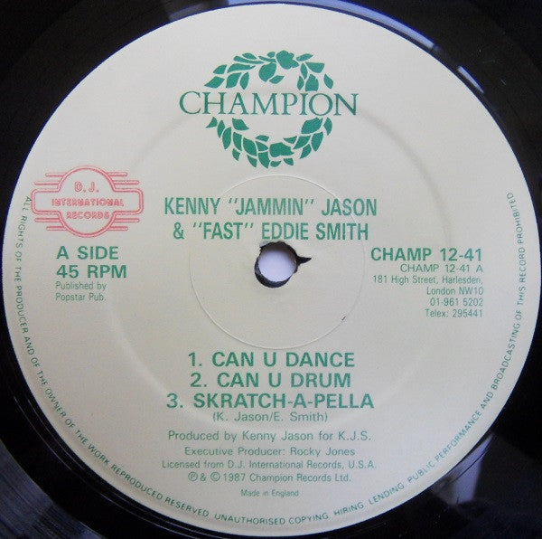 Can U Dance Kenny "Jammin" Jason,"Fast" Eddie Smith