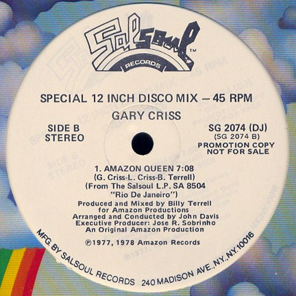 Brazilian Nights / Amazon Queen Gary Criss