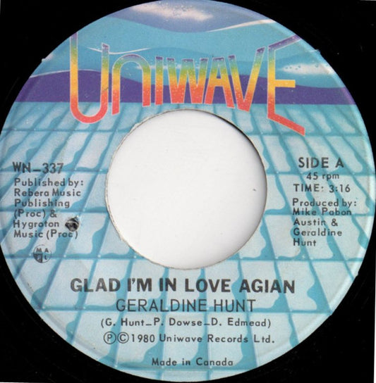Geraldine Hunt - Glad I'm In Love Agian