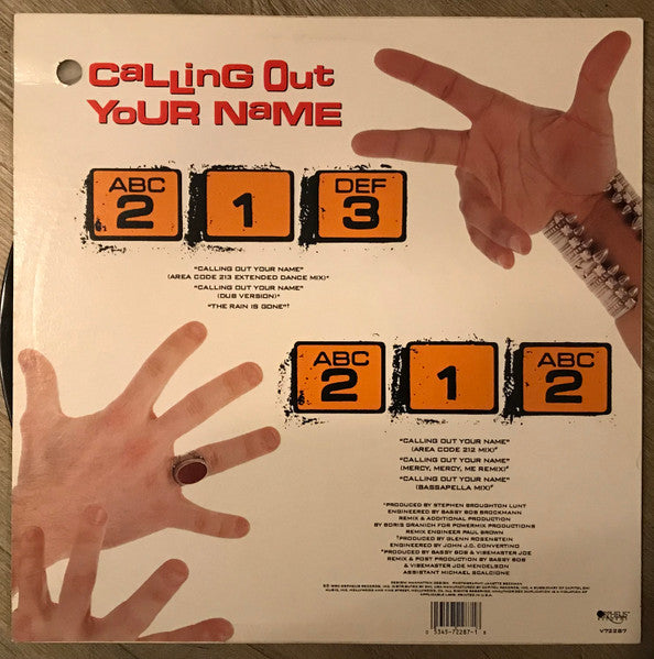 Calling Out Your Name | Rectangle Triangle