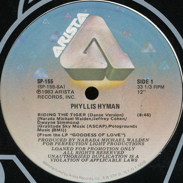 Riding The Tiger Phyllis Hyman